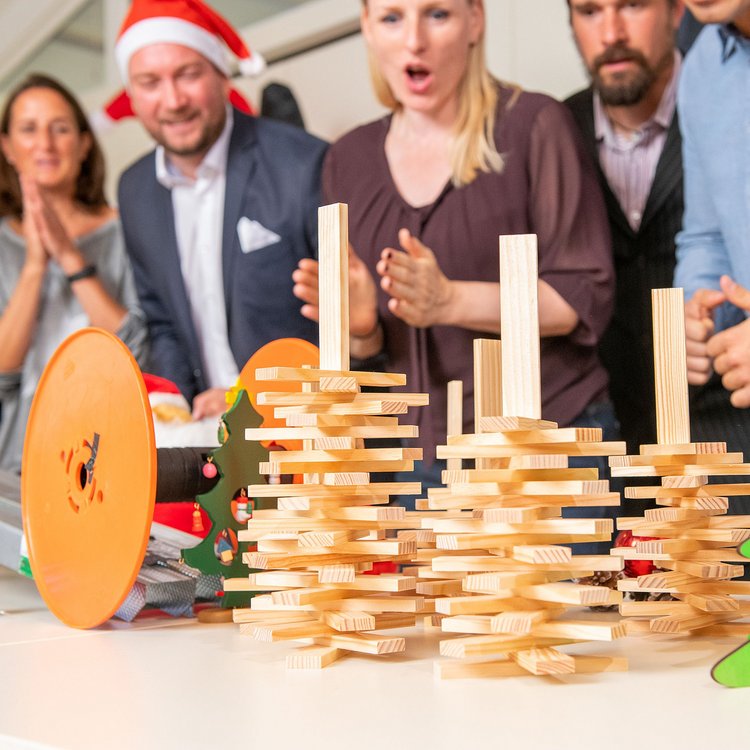 Teamgeist Impulsreaktion Weihnachten