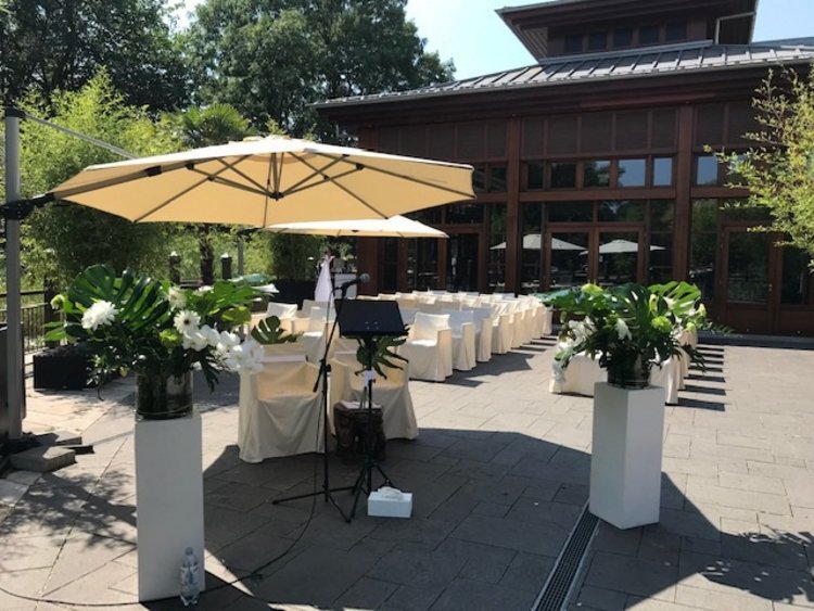 Feierlicher Außenbereich