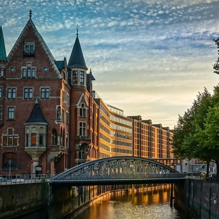 Speicherstadt in Hamburg