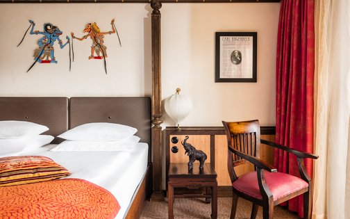 Asien-Themenzimmer im Park-Hotel Hagenbeck – Detailverliebtes Design für höchsten Komfort