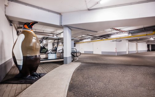 Tiefgarage im Park-Hotel Hagenbeck