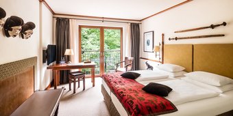 Zimmer mit Balkon im Parkhotel Hagenbeck