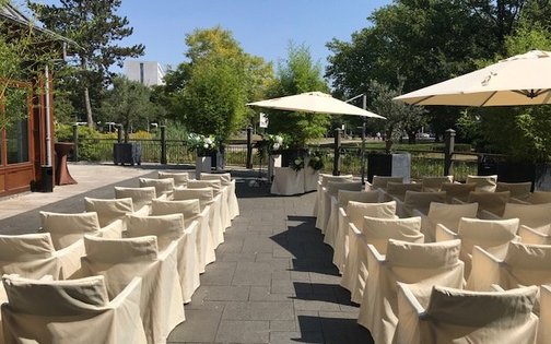 Feierlicher Außenbereich