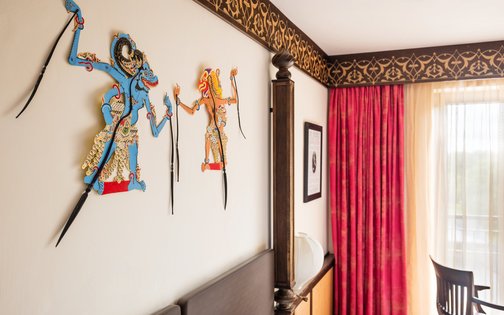 Asien-Themenzimmer im Park-Hotel Hagenbeck – Farbenfrohes Design mit kultureller Note