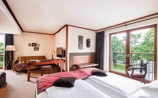 Zimmer mit Balkon im Park-Hotel Hagenbeck