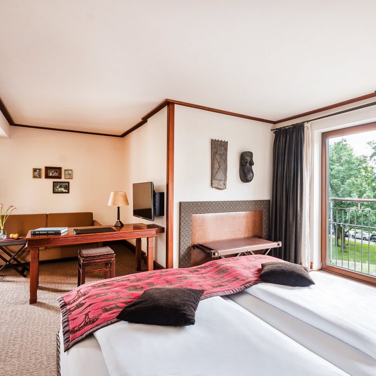 Zimmer mit Balkon im Park-Hotel Hagenbeck
